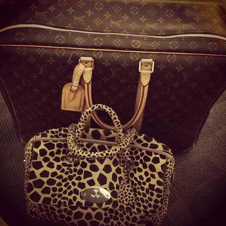 Rosie Huntington-Whiteley Louis Vuitton and Mulberry Del Rey