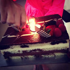 Rihanna unveils chocolate cake for her bff's birthday