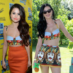 FASHION FIGHT! Katy Perry V Selena Gomez in Dolce & Gabbana