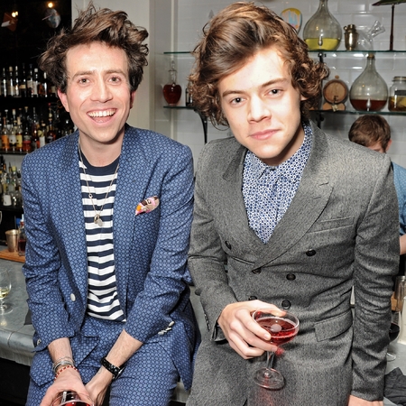 Nick Grimshaw and Harry Styles