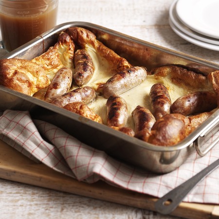 Toad in the hole, St George's Day recipe