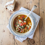 Italian roasted pepper & potato soup recipe