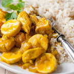 Healthy chicken korma