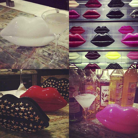 Lulu Guinness Lips Clutch bags