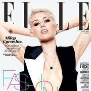 Miley Cyrus makes ELLE UK cover debut