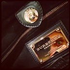 Cara Delevingne bespoke Burberry bag