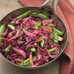 Bikini Body Blitz: Red Cabbage Stir Fry