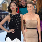 Star Trek style wars! Zoe Saldana v Alice Eve