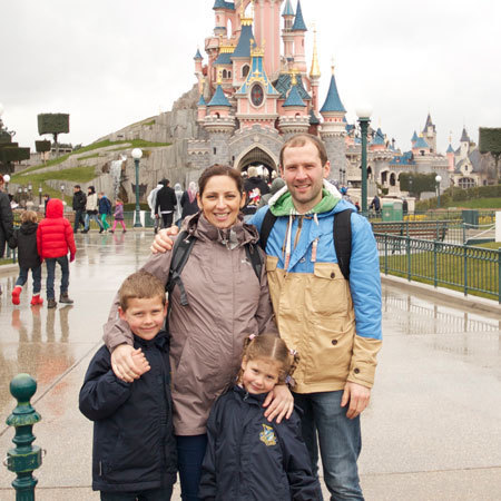 Galina visits Disneyland, Paris