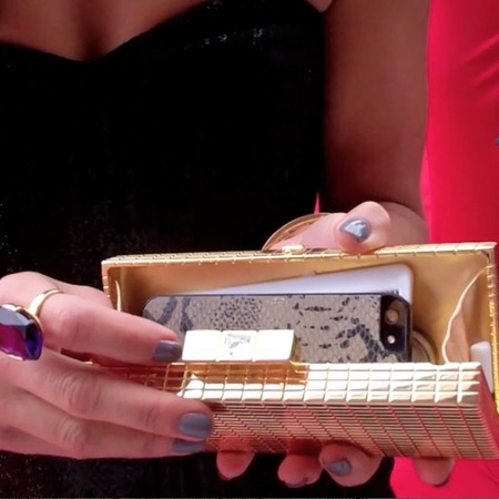 Celebrity bags at the 2013 BAFTA TV Awards