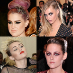 RED CARPET: Punk hair & makeup at 2013 Met Ball
