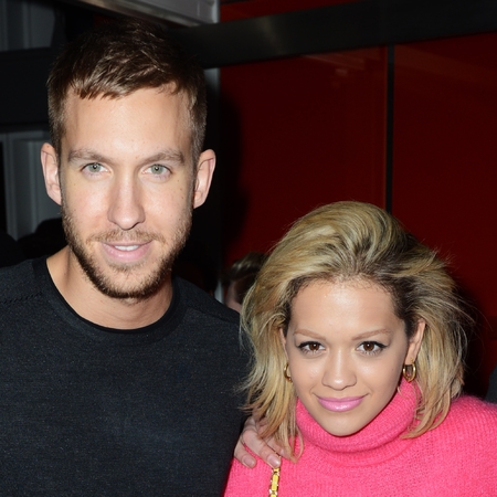Calvin Harris and Rita Ora London date night
