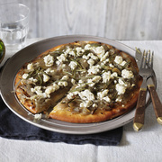 Caramelised Pink Onion & Feta Pizzas