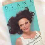 Victoria Beckham reads Diane Von Furstenberg autobiography