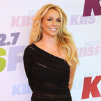 Britney Spears wears Roberto Cavalli to host Wango Tango