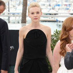 Carey Mulligan wears Balenciaga at Great Gatsby photocall Cannes Film Festival 2013