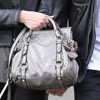Sarah Harding with Mark Foster and Miu Miu handbag