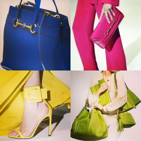 Gucci guide to Summer 2013 handbag colour trends