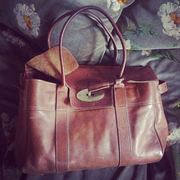 Alexa Chung brown Bayswater handbag