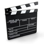 Clapper board chalk gift interiors