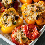 Baked vegetables
