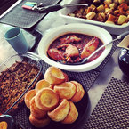 Jessie J roast dinner 
