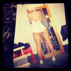 Rihanna films Pour It Up music video