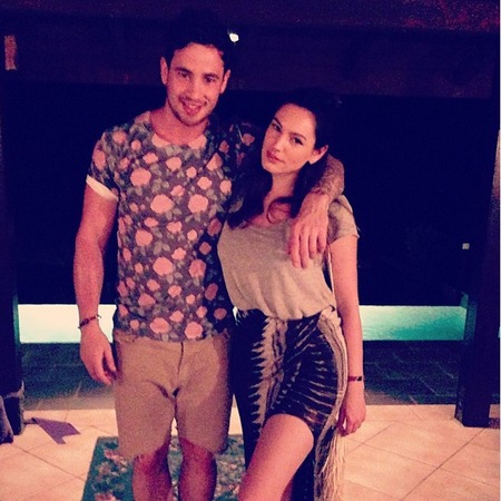 Kelly Brook and Danny Cipriani holiday in Tobago