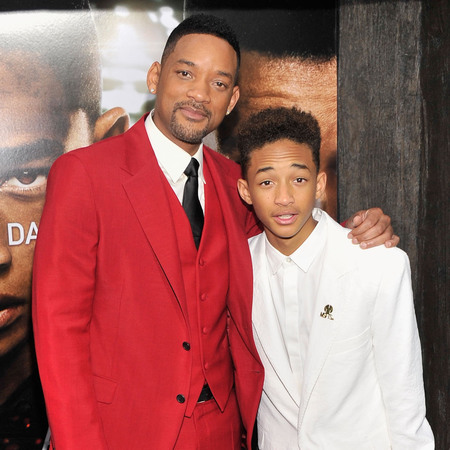 Will Smith and Jaden Smith at After Earth New York premiere