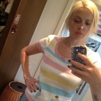 Fearne Cotton does dungarees and ice cream prints, cute