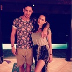 Kelly Brook & Danny Cipriani let their holiday wardrobes rule