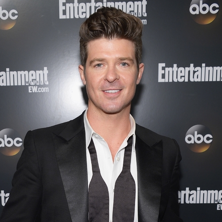 Singer Robin Thicke
