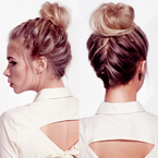 HAIR HOW TO: Headmasters' Braided Wedding Knot