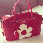 Miranda Kerr Prada handbag