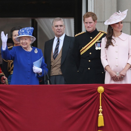 Kate Middleton, Prince Harry, Camilla, Trooping the Colour 2013 for Queen's Official Birthday