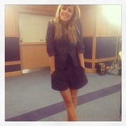 Caroline Flack behind the scenes look at X Factor 2013 wardrobe