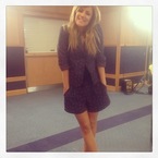 Caroline Flack behind the scenes look at X Factor 2013 wardrobe
