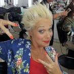 Denise Welch does Jedward style at Loose Women