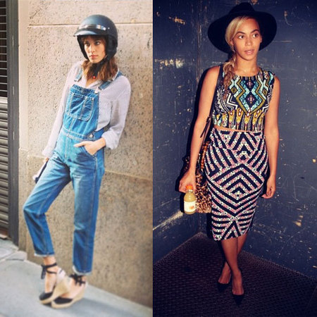 Beyoncé v Alexa Chung in Topshop fashion fight