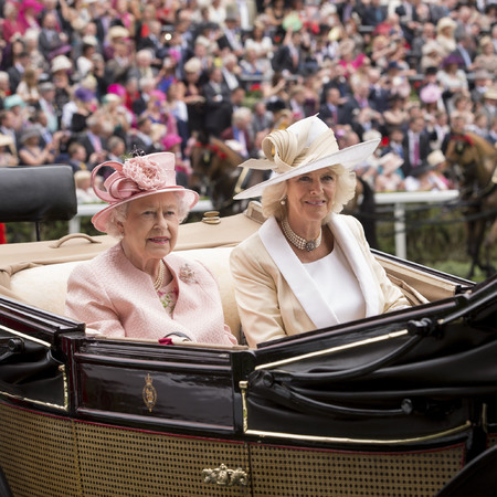 Royal Ascot 2013 The Queen, Camilla and Prince Charles