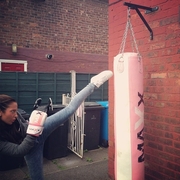 Tulisa kickboxing