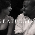 Beyoncé congratulates Kim and Kanye