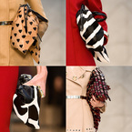 Burberry Crush Bag on the LFW runway AW13