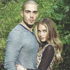 The Wanted's Max George and Hannah Davis model for Buffalo David Bitton