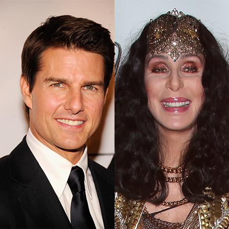 Cher and Tom Cruise