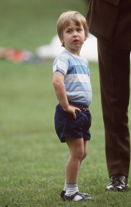 Prince William's baby pictures