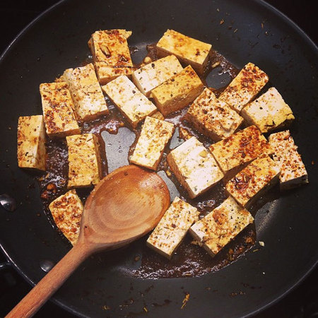 Jessie J fried tofu recipe