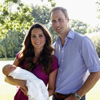 Prince George, Kate Middleton and Prince William