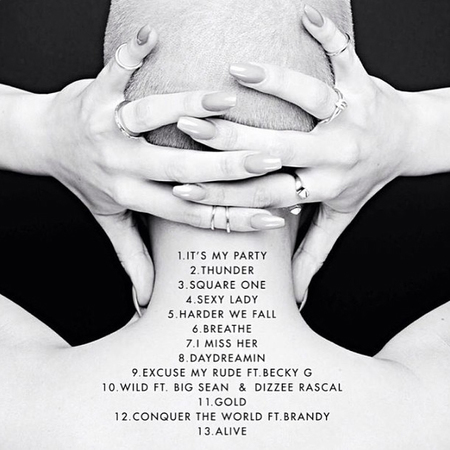 Jessie J unveils new track list for her new album Alive