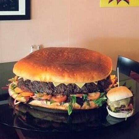 Britain's biggest burger